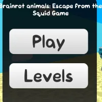 Brainrot Animals Escape From The Squid Game